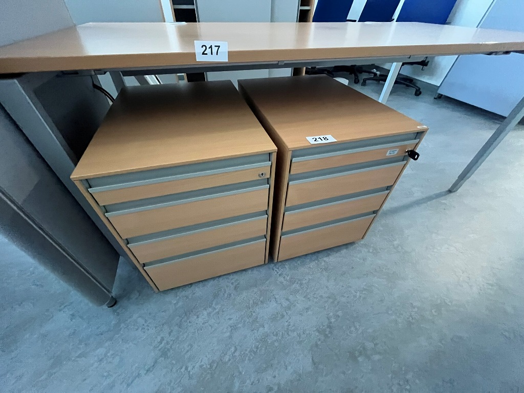 2 Stk. Hali Rollcontainer