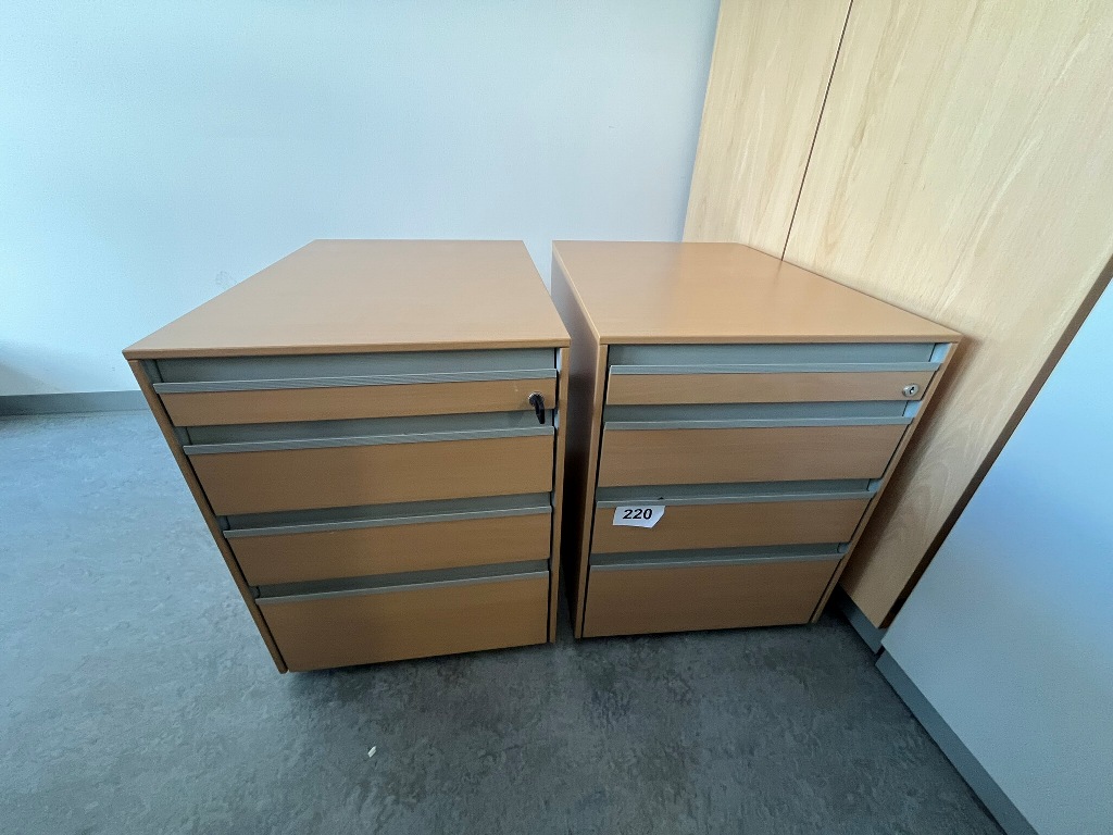 2 Stk. Hali Rollcontainer