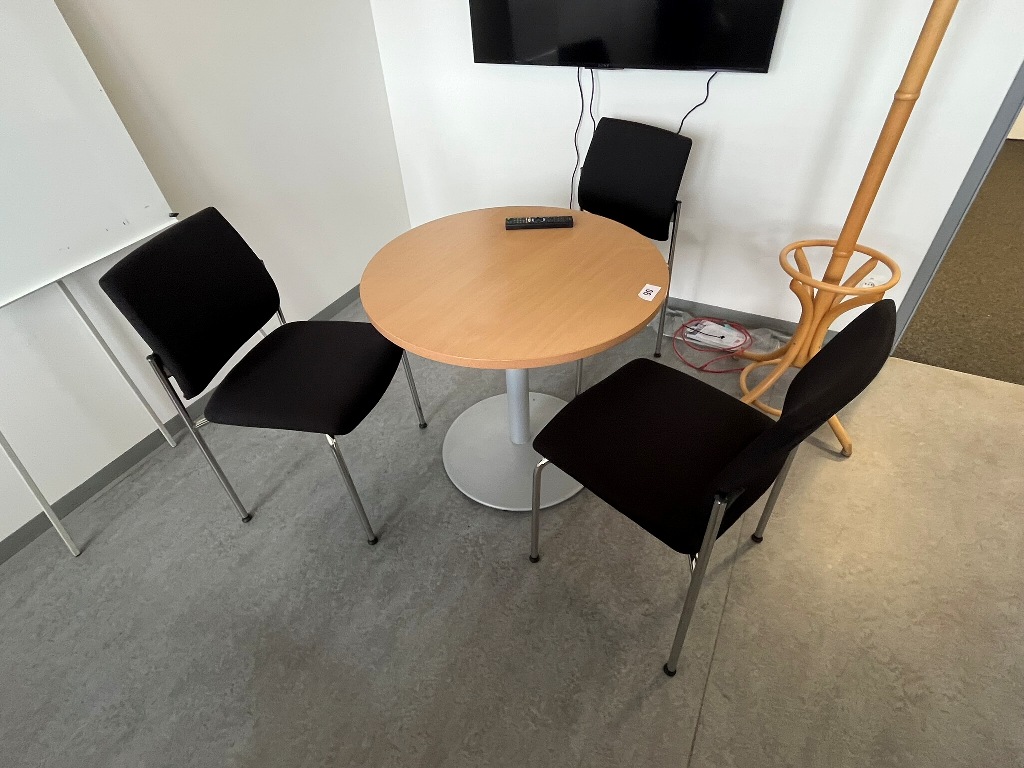 Besuchertisch DM 80 cm