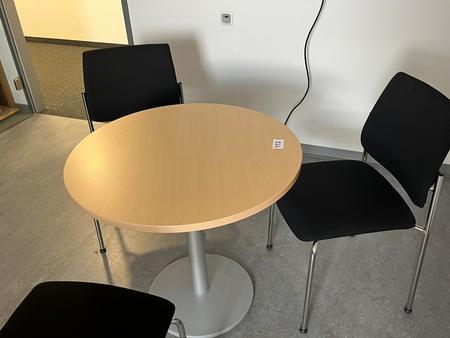 Besuchertisch DM 80 cm