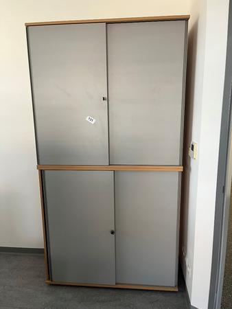 Hali Aktenschrank-Kombination, 2teilig, bestehend aus Ober- und Unterschrank je 120 x 45 x 110 cm