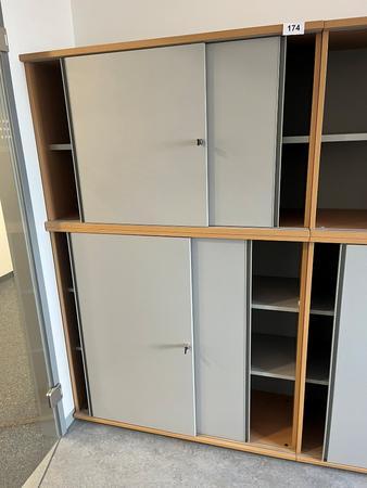 Hali Doppel Aktenschrank Unterteil ca. 1 x 120 x 45 x 110 cm und ca. 1 x 120 x 45 x 80 cm