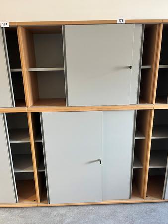 Hali Doppel Aktenschrank Unterteil ca. 1 x 120 x 45 x 110 cm und ca. 1 x 120 x 45 x 80 cm