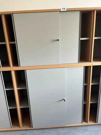 Hali Doppel Aktenschrank Unterteil ca. 1 x 120 x 45 x 110 cm und ca. 1 x 120 x 45 x 80 cm