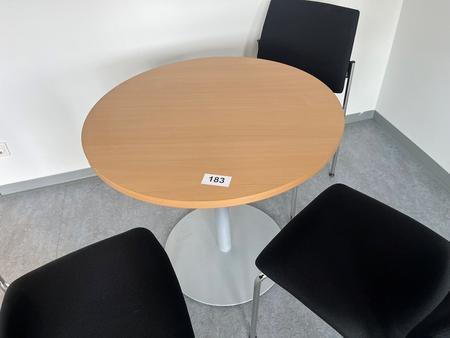 Besuchertisch DM 80 cm