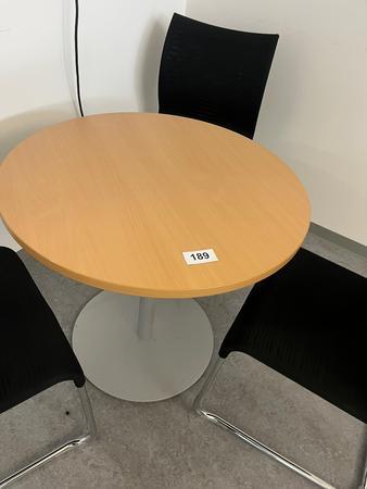 Besuchertisch DM 80 cm