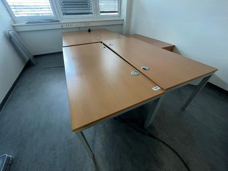 4 Stk. Besprechungstische je 180 x 80 cm
