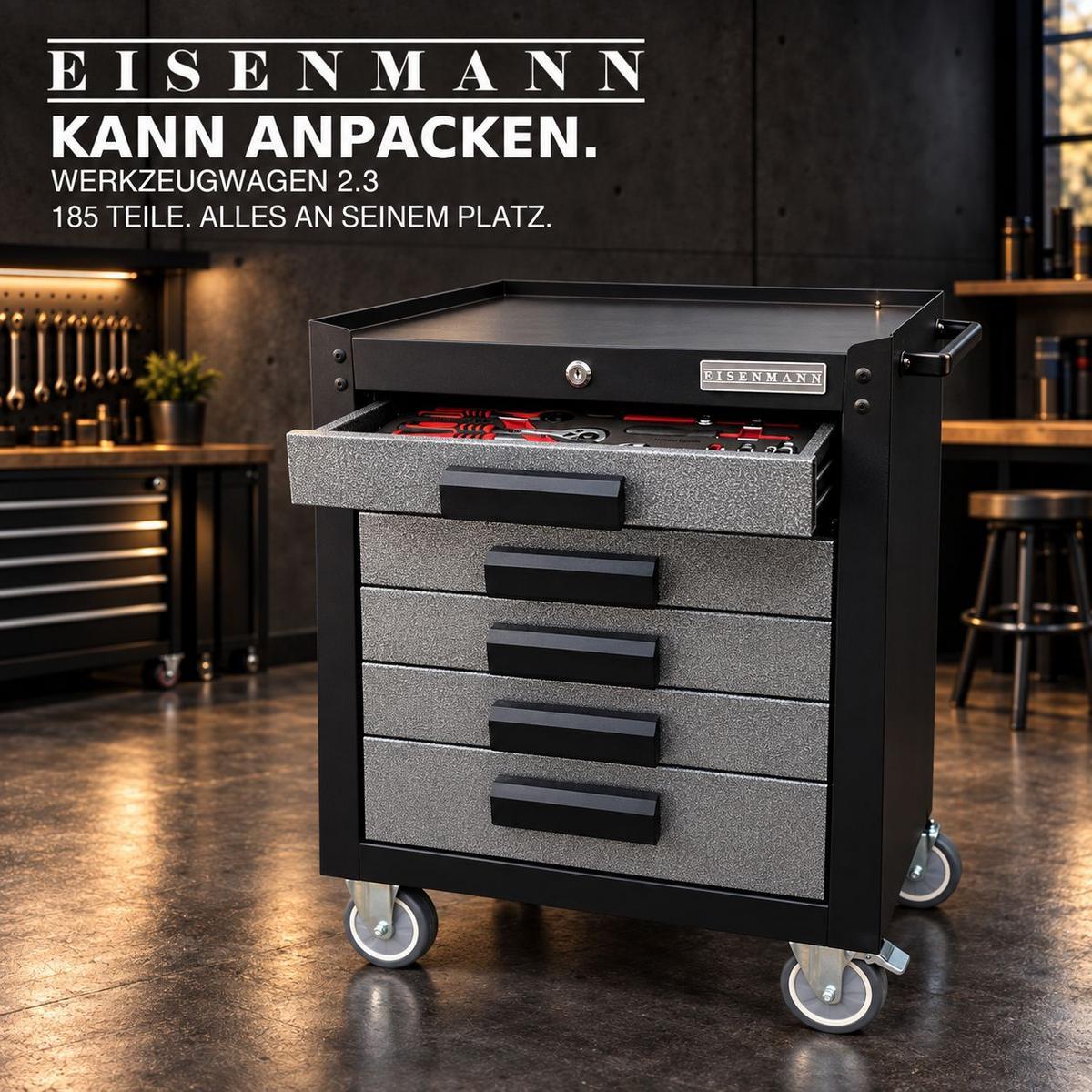 Werkzeugwagen 2.3 best&uuml;ckt � schwarz/anthrazit
