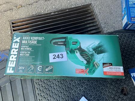 Ferrex Akku Kompakt Multis�ge , 20 V, ohne Akku und ohne Ladeger�t
