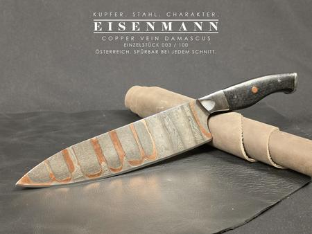 EISENMANN Copper Vein Damascus - Einzelst�ck Nr. 003/100