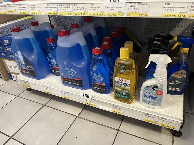 45 Liter Scheibenfrostreiniger und Enteiser