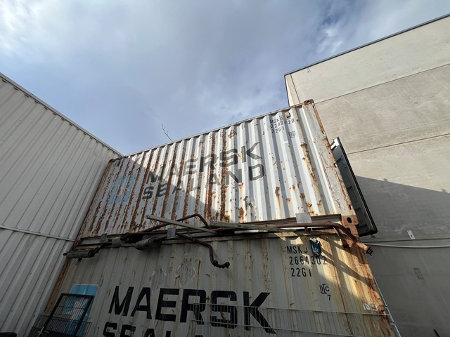 20-Zoll Seecontainer mit Doppelt&uuml;re