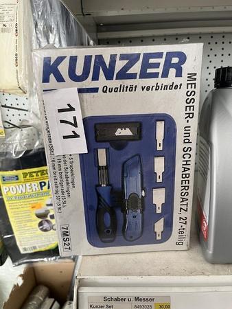 Kunzer Messer- und Schabersatz