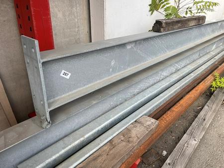 3 Stk. I-Tr�ger verzinkt mit Formrohren