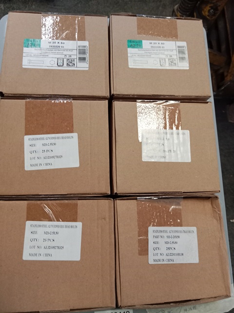 ca. 300 Stk. Schrauben M20 x 50