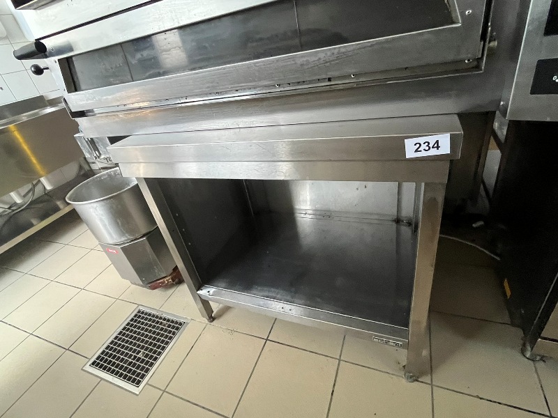 Unterbauschrank in Edelstahl ca. 90/69/86 cm?d=2026-10-23 14:16:31