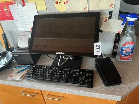 ASISTEC - IGENICO Kassen PC mit Epson Drucker ASISTEC - IGENICO Kassen PC mit Epson Drucker
