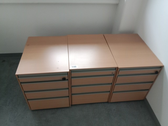 3 Stk. Hali Rollcontainer, ca. 43  x60 x 55 cm?d=2026-10-29 17:30:29