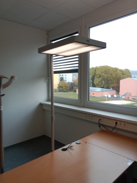 B&uuml;rostehleuchte Waldmann, H&ouml;he 190 cm?d=2026-10-29 17:30:19