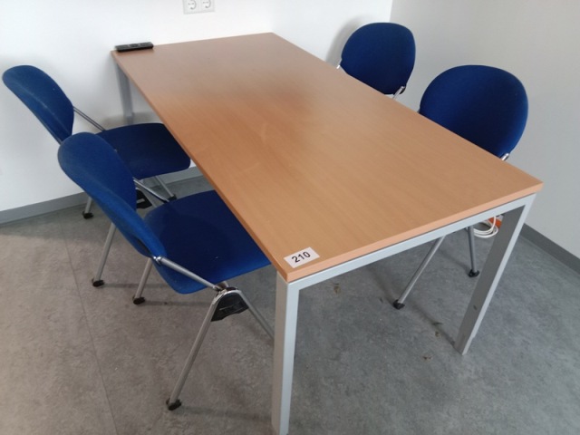 Sozialraumtisch 160 x 80 cm + 4 St&uuml;hle?d=2026-10-29 17:30:22