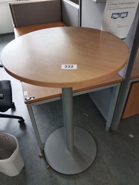 Stehtisch DM 70 cm, H 113 cm