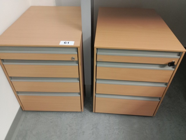 2 Stk. Hali Rollcontainer, ca. 43 x 60 x 55 cm?d=2026-10-29 17:49:47