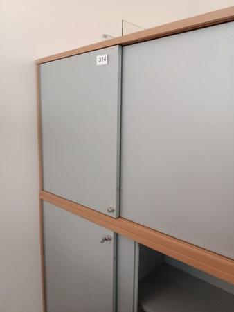 Aktenschrank-Kombination B 120, H ca. 220 cm, 6 Ordnerhöhen Aktenschrank-Kombination B 120, H ca. 220 cm, 6 Ordnerhöhen