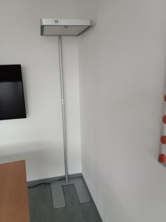 Bürostehleuchte Waldmann, Höhe 190 cm Bürostehleuchte Waldmann, Höhe 190 cm