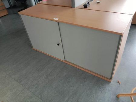 Aktenschrank ca. 160 x 80 cm, 2 OH Aktenschrank ca. 160 x 80 cm, 2 OH