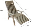 Comfort Relax Stuhl, 154 x 75 x 104cm, mit integrierter Carbon Magnesium Heizplatte und seitlichem Bedienelement, Leistung ca. 425 Watt, Holz Hemlock, 22kg, neu Comfort Relax Stuhl, 154 x 75 x 104cm, mit integrierter Carbon Magnesium Heizplatte und seitlichem Bedienelement, Leistung ca. 425 Watt, Holz Hemlock, 22kg, neu