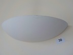 ca. 8 Stk. Wandleuchten oval ca. 55 x 27 cm ca. 8 Stk. Wandleuchten oval ca. 55 x 27 cm