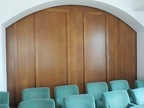 Falttüre für Seminarraum, optimal als Raumtrenner für Bälle und Großveranstaltungen, Maße: ca. L 820 x H 285 cm, 10 cm stark Falttüre für Seminarraum, optimal als Raumtrenner für Bälle und Großveranstaltungen, Maße: ca. L 820 x H 285 cm, 10 cm stark
