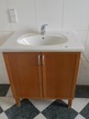 Waschtischverbau freistehend mit Armatur ca. B 76 x T 50 x H 88 cm Waschtischverbau freistehend mit Armatur ca. B 76 x T 50 x H 88 cm
